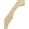 Ekena Millwork 4"W x 10"D x 14"H Balboa Rough Sawn Knee Brace, Douglas Fir BRC04X10X14BOA00RDF - alternate 2